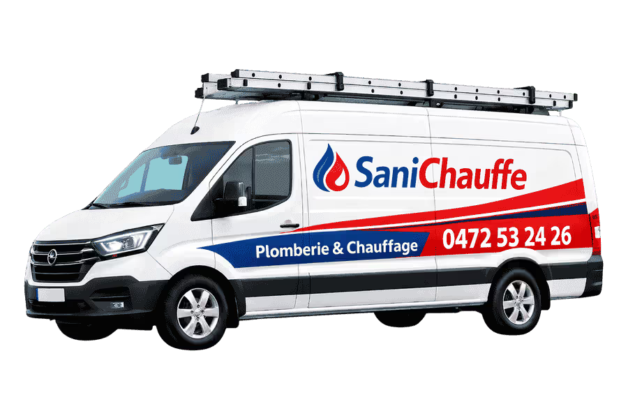 Bestelwagen van Sanichauffe
