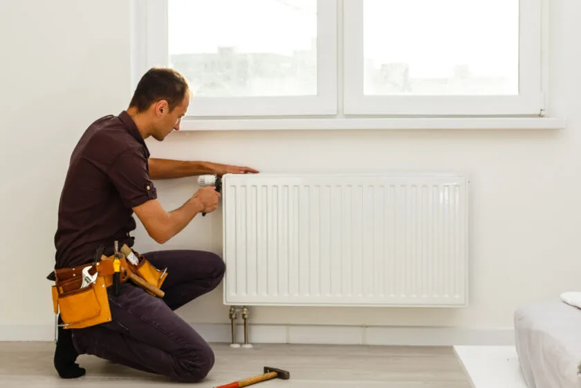 Ontluchten van een radiator